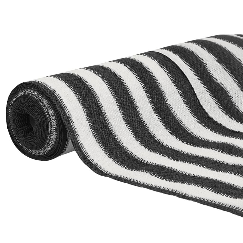 Δίχτυ Σκίασης Ανθρακί/Λευκό 1,5 x 25 μ. από HDPE 150 γρ./μ²