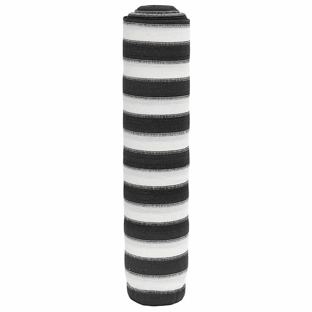 Δίχτυ Σκίασης Ανθρακί/Λευκό 2 x 25 μ. από HDPE 150 γρ./μ²