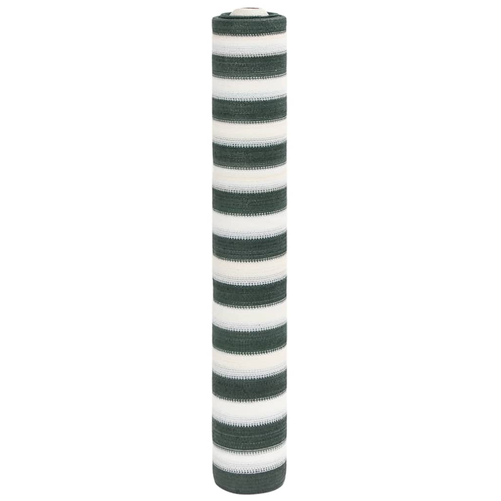 Δίχτυ Σκίασης Πράσινο/Λευκό 2 x 10 μ. από HDPE 150 γρ./μ²