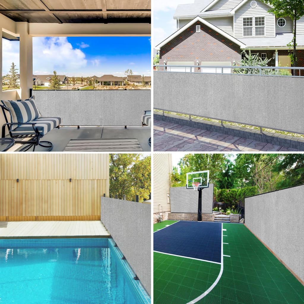 Δίχτυ Σκίασης Ανοιχτό Γκρι 2 x 50 μ. από HDPE 75 γρ./μ² - Pakobazaar