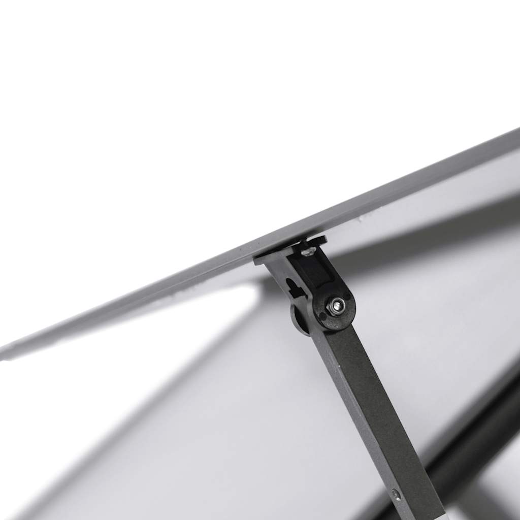 Θερμοκήπιο με Πλαίσιο Βάσης Ανθρακί 169x58x195 εκ. Αλουμίνιο