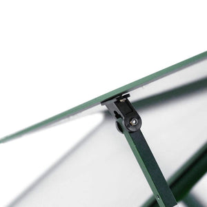 Θερμοκήπιο με Πλαίσιο Βάσης Πράσινο 169x169x202 εκ. Αλουμίνιο