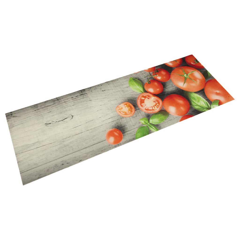 Χαλί Κουζίνας Πλενόμενο Σχέδιο Tomatoes 45 x 150 εκ. Βελούδινο
