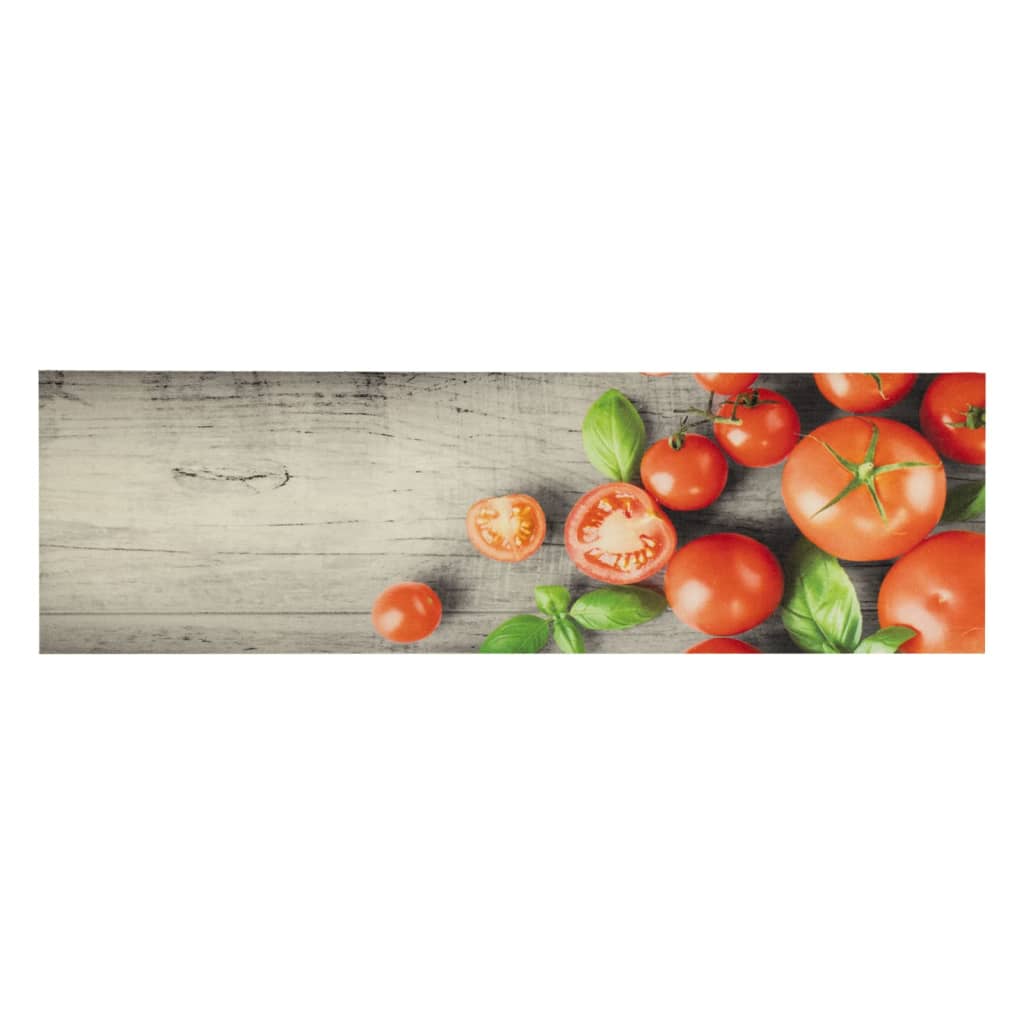 Χαλί Κουζίνας Πλενόμενο Σχέδιο Tomatoes 45 x 150 εκ. Βελούδινο