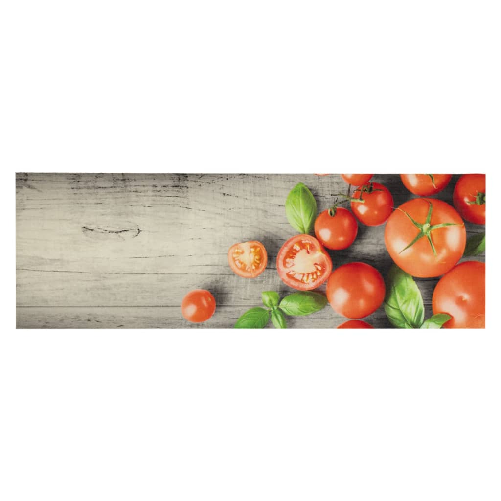 Χαλί Κουζίνας Πλενόμενο Σχέδιο Tomatoes 60 x 180 εκ. Βελούδινο