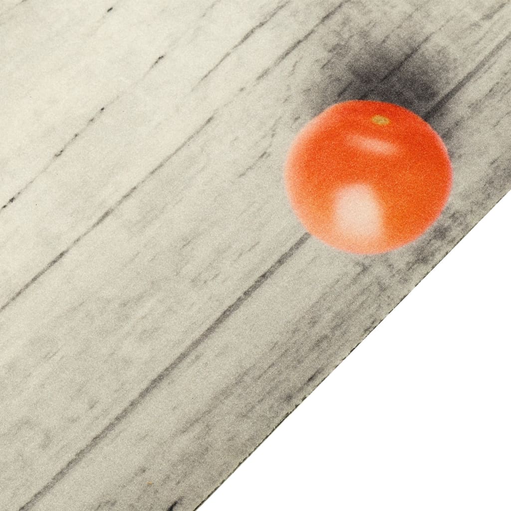 Χαλί Κουζίνας Πλενόμενο Σχέδιο Tomatoes 60 x 180 εκ. Βελούδινο