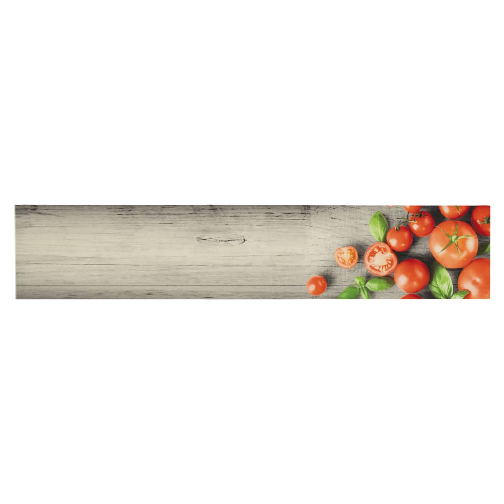 Χαλί Κουζίνας Πλενόμενο Σχέδιο Tomatoes 60 x 300 εκ. Βελούδινο - Pakobazaar