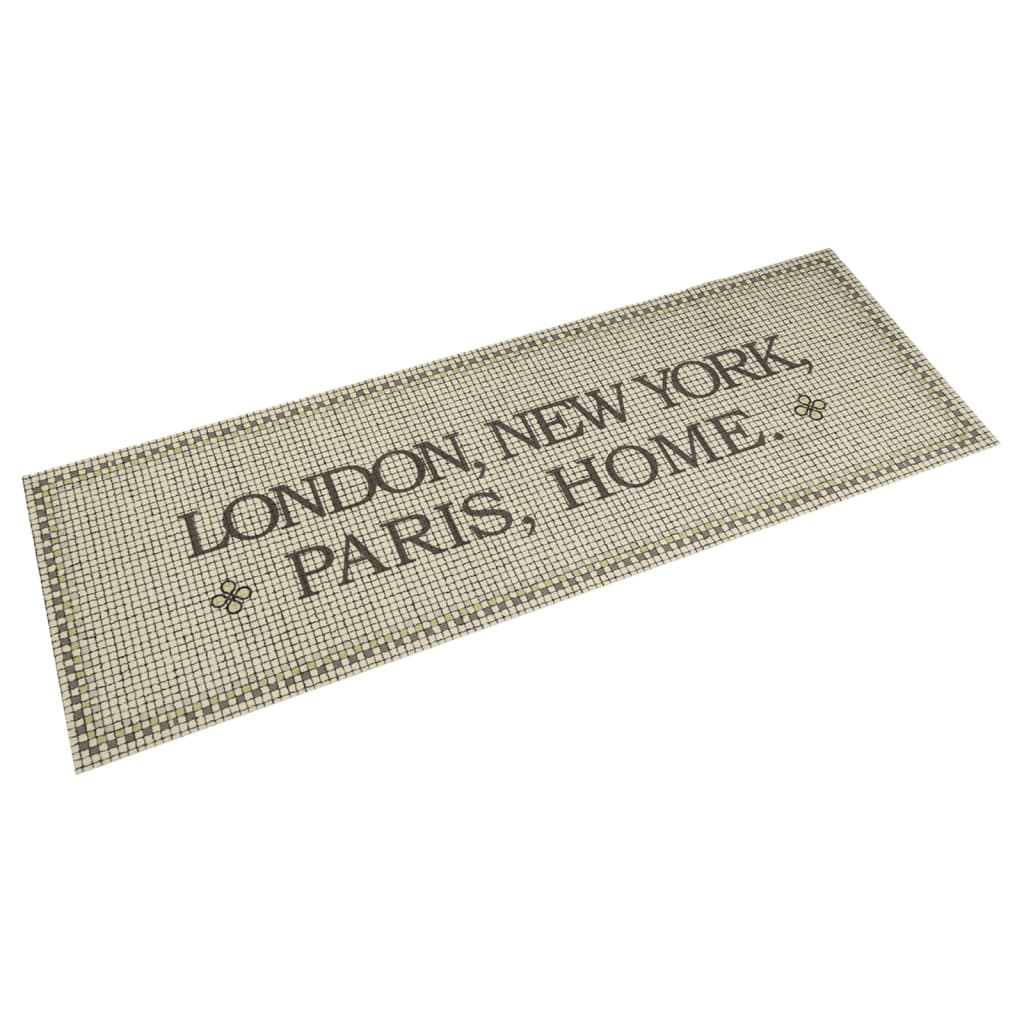 Χαλί Κουζίνας Πλενόμενο Σχέδιο Capital Home 60x180 εκ. Βελούδο - Pakobazaar