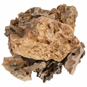 Πέτρες Dragon Stones Καφέ 25 κιλά 5-30 εκ. - Pakobazaar