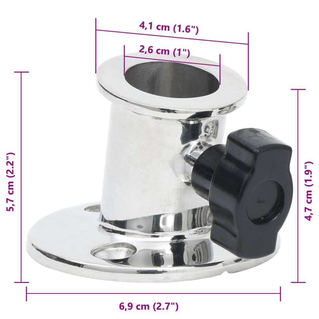 Επέκταση Σκιάστρου Σετ Σχήμα Τ Ανθρακί 170x170x(113-182,5) εκ.
