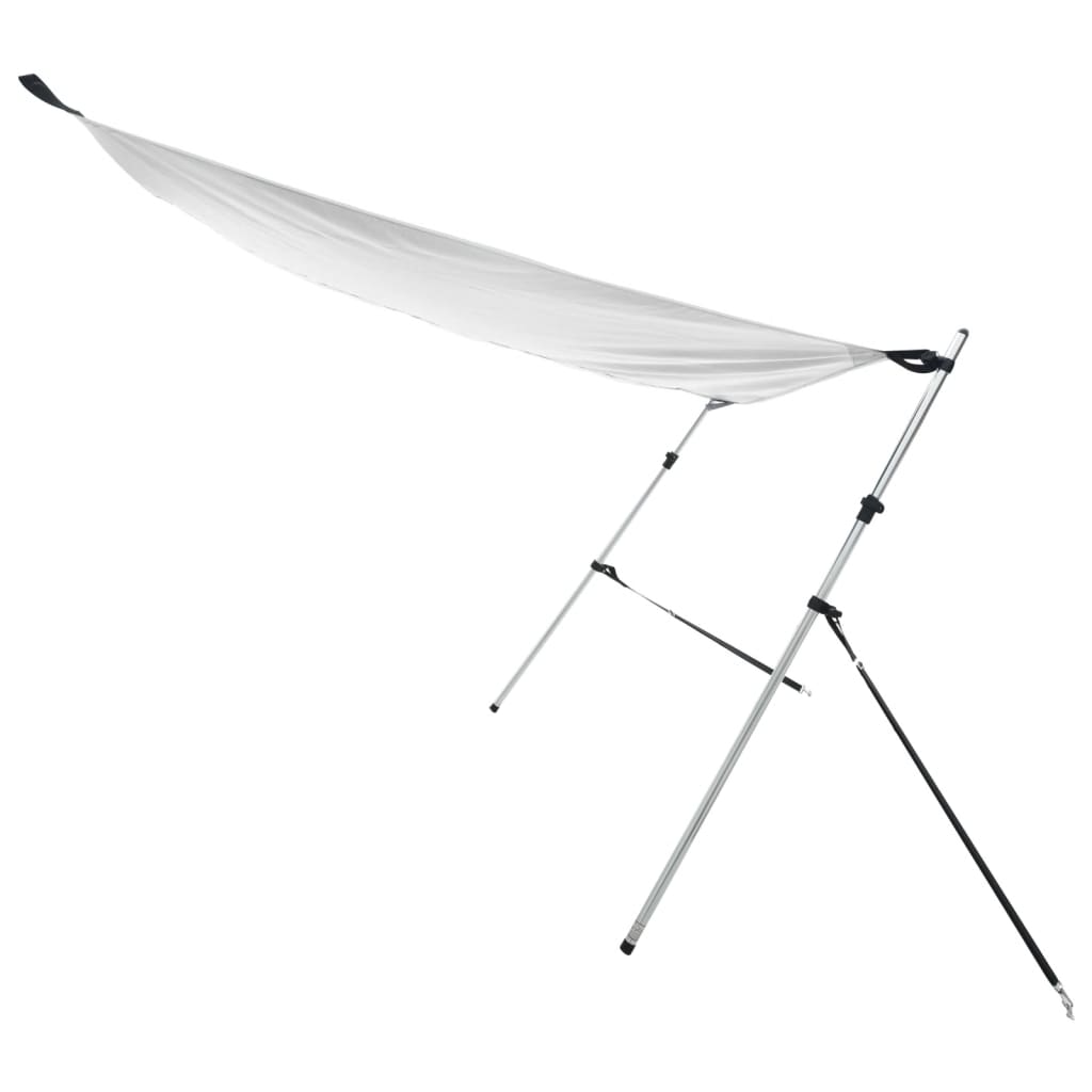 Επέκταση Σκιάστρου Σχήμα Τ Λευκή 174x205x(115-194) εκ.