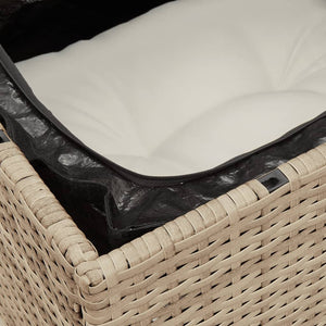 Σετ Καναπέ Κήπου 13τεμ Μπεζ Συνθ. Ρατάν με Μαξιλάρια - Pakobazaar