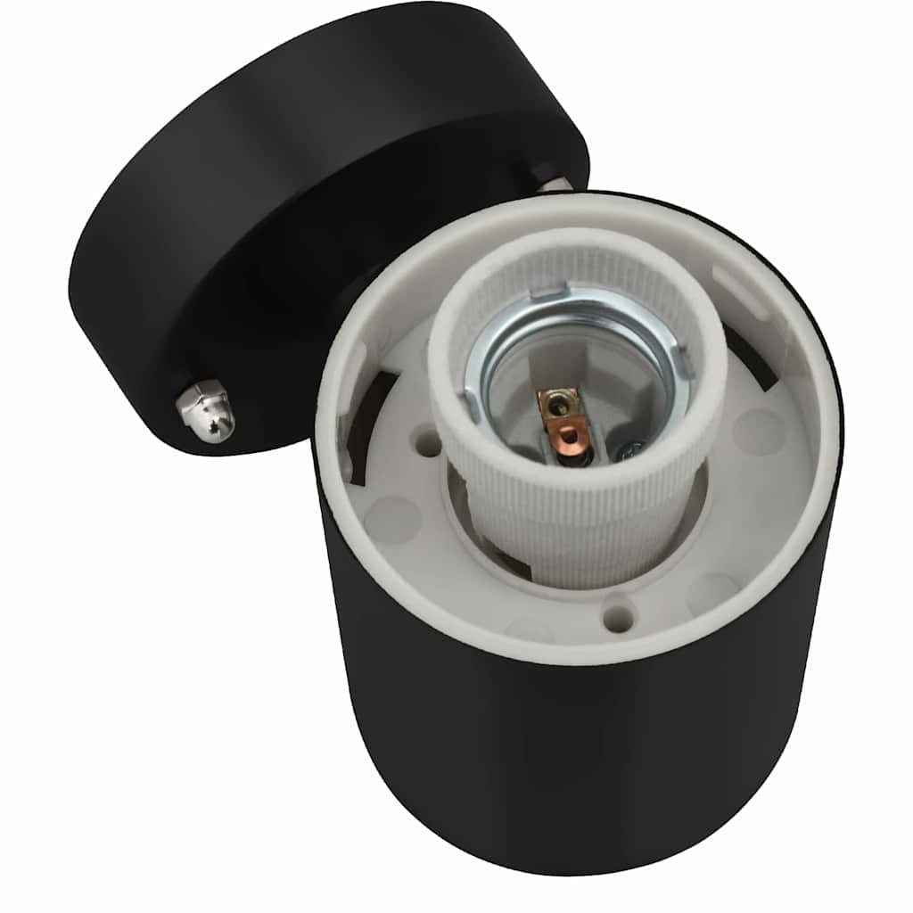 Φωτιστικό Τοίχου Για Εξωτερικούς Χώρους 2 pcs Μαύρο