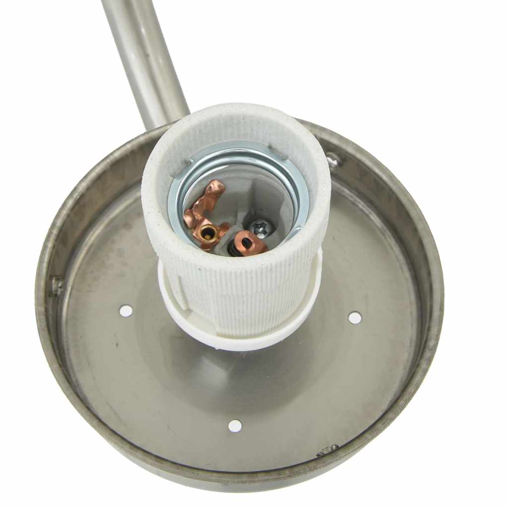 Φωτιστικό Τοίχου Για Εξωτερικούς Χώρους 2 pcs Ασημί