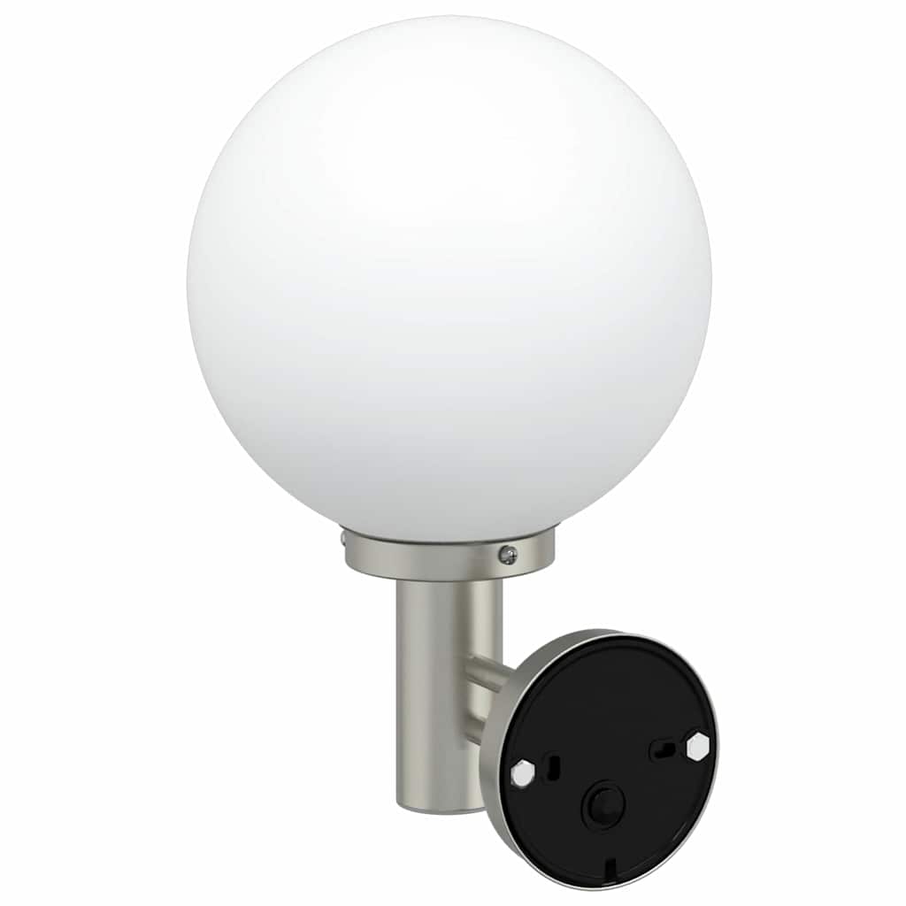 Φωτιστικό Τοίχου Για Εξωτερικούς Χώρους Ασημί 28 x 25 x 38 εκ