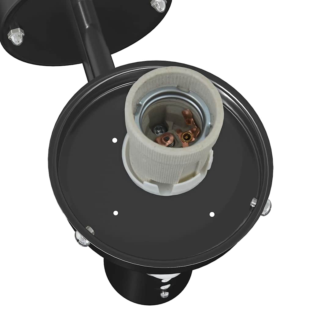 Φωτιστικό Τοίχου Για Εξωτερικούς Χώρους Μαύρο 28 x 25 x 38 εκ