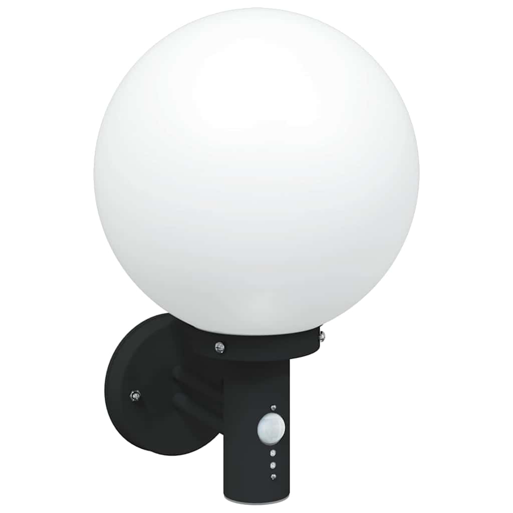 Φωτιστικό Τοίχου Για Εξωτερικούς Χώρους 2 pcs Μαύρο