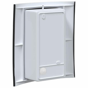 Φωτιστικό Τοίχου Για Εξωτερικούς Χώρους Μαύρο 23,5 x 9 x 26 εκ.