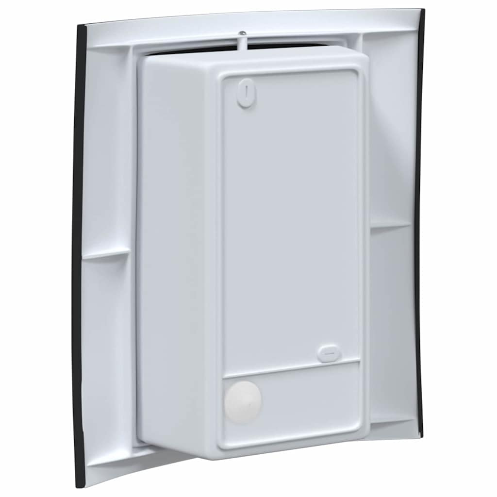 Φωτιστικό Τοίχου Για Εξωτερικούς Χώρους 2 pcs Μαύρο