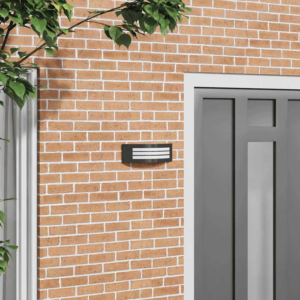 Φωτιστικό Τοίχου Για Εξωτερικούς Χώρους Μαύρο 32 x 10 x 10 εκ