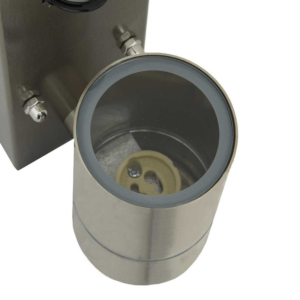 Φωτιστικό Τοίχου Για Εξωτερικούς Χώρους Ασημί