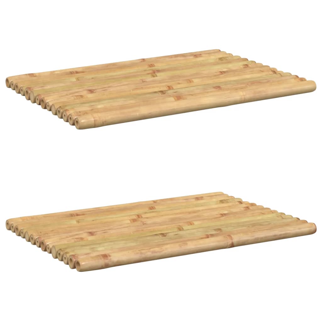 Πατάκια Μπάνιου 2 τεμ. 50x35 εκ. από Μπαμπού