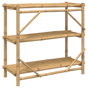 Ραφιέρα 3 Επιπέδων 100x40x90 εκ. από Μπαμπού - Pakobazaar