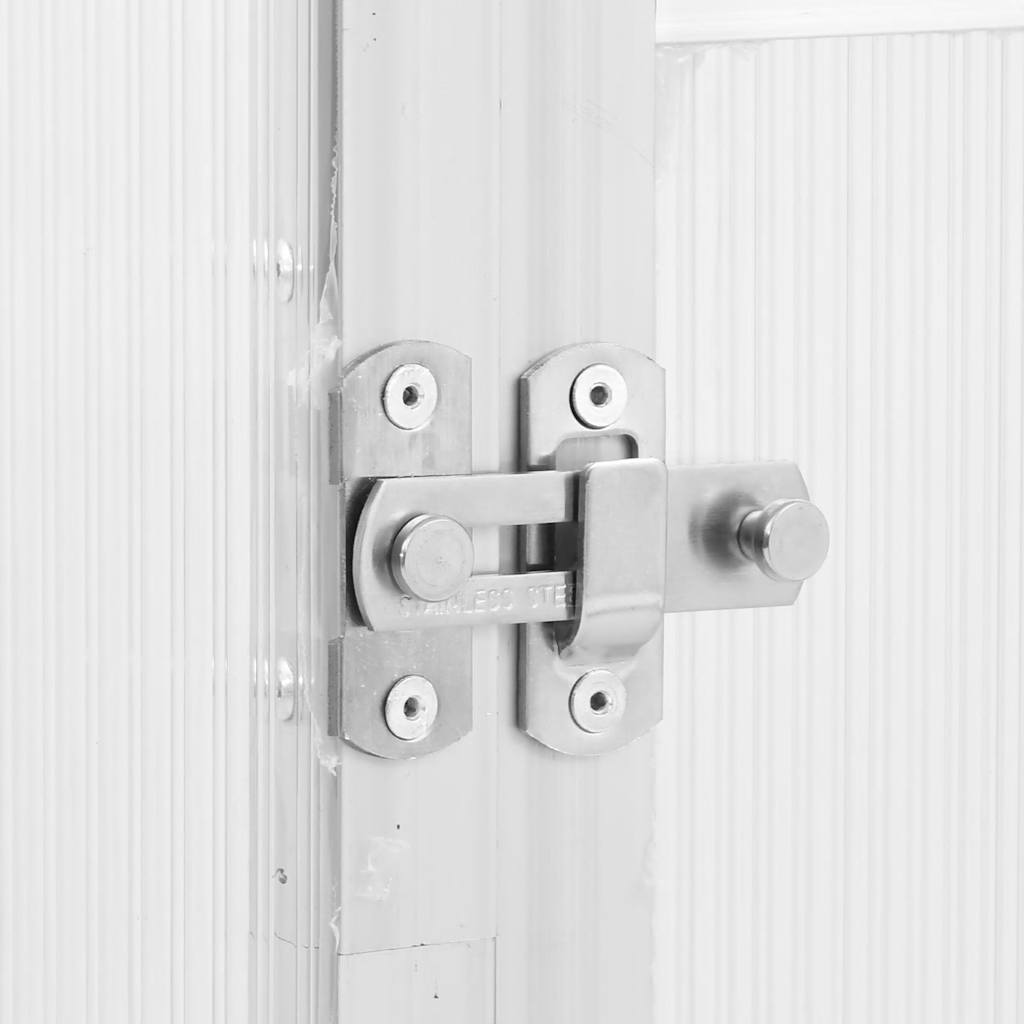 Θερμοκήπιο με Πλαίσιο Βάσης Ασημί 224x169x202 εκ. Αλουμινίου