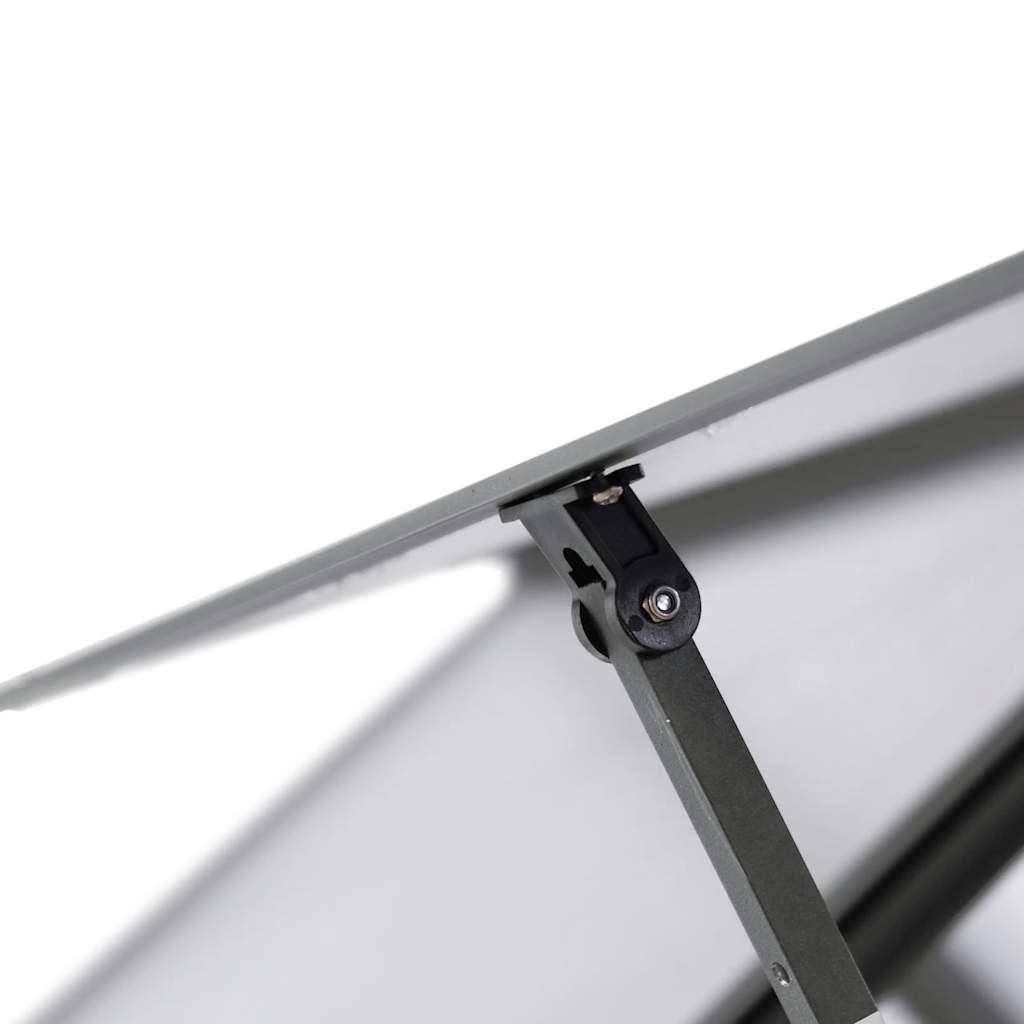 Θερμοκήπιο με Πλαίσιο Βάσης Ανθρακί 224x169x202 εκ. Αλουμινίου