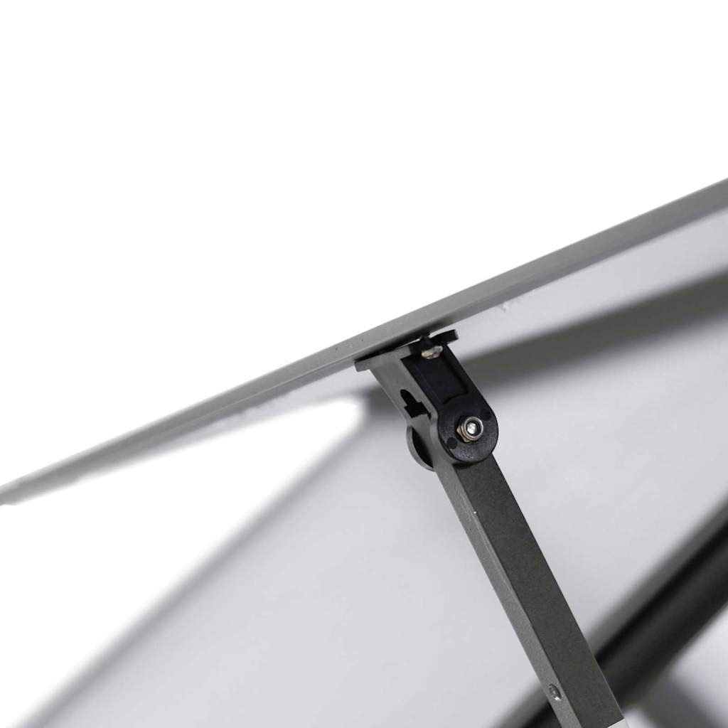 Θερμοκήπιο με Πλαίσιο Βάσης Ανθρακί 334x169x202 εκ. Αλουμίνιο