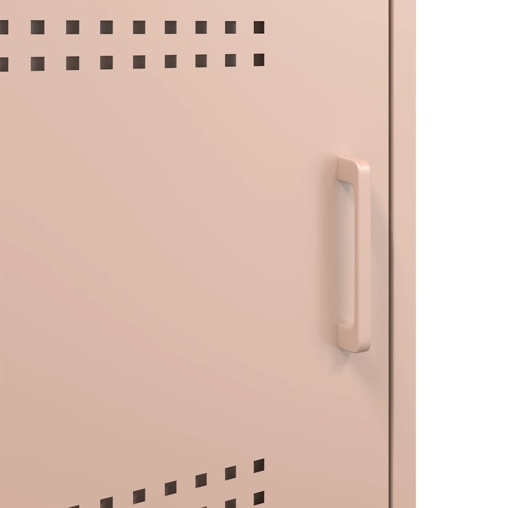 Έπιπλο Τηλεόρασης Ροζ 100,5x39x50,5 εκ. από Ατσάλι