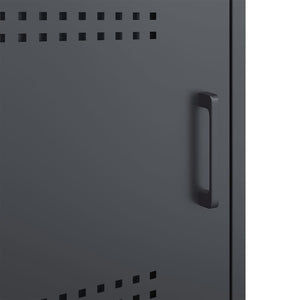 Έπιπλο Τηλεόρασης Ανθρακί 100,5x39x50,5 εκ. από Ατσάλι - Pakobazaar