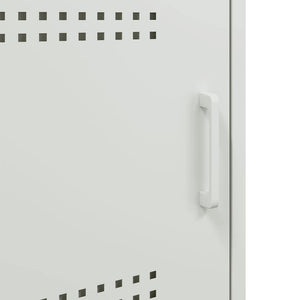 Έπιπλο Τηλεόρασης Λευκό 100,5x39x50,5 εκ. από Ατσάλι - Pakobazaar