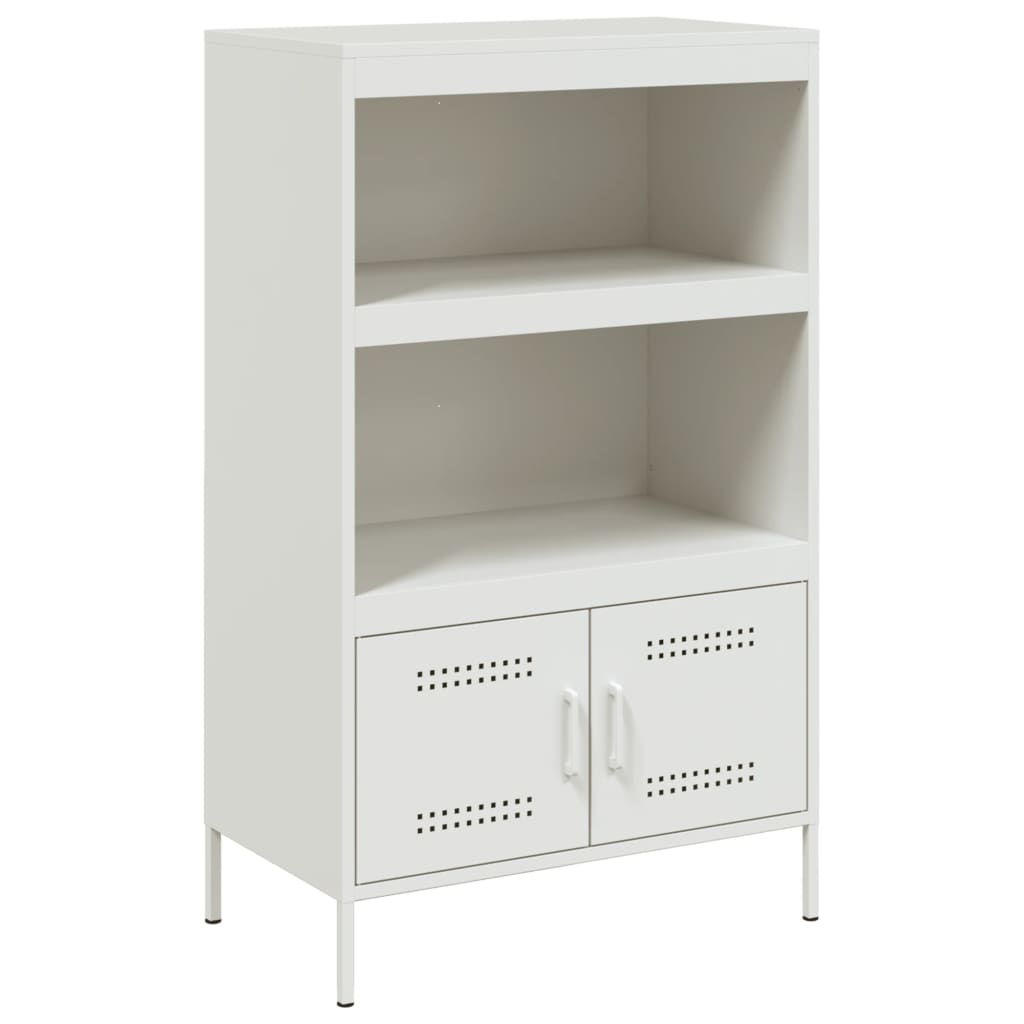 Ραφιέρα Λευκή 68x39x113 εκ. από Ατσάλι - Pakobazaar