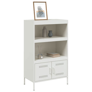 Ραφιέρα Λευκή 68x39x113 εκ. από Ατσάλι - Pakobazaar