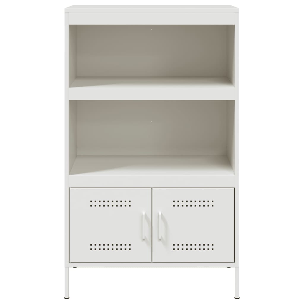 Ραφιέρα Λευκή 68x39x113 εκ. από Ατσάλι - Pakobazaar