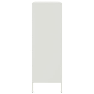 Ραφιέρα Λευκή 68x39x113 εκ. από Ατσάλι - Pakobazaar