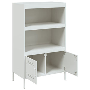 Ραφιέρα Λευκή 68x39x113 εκ. από Ατσάλι - Pakobazaar