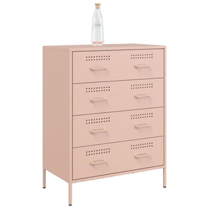Ντουλάπι Ροζ 68x39x89 εκ. από Ατσάλι - Pakobazaar
