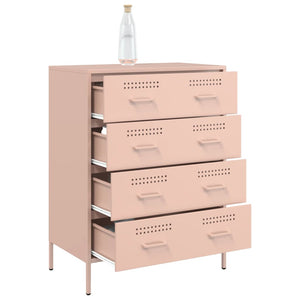 Ντουλάπι Ροζ 68x39x89 εκ. από Ατσάλι - Pakobazaar