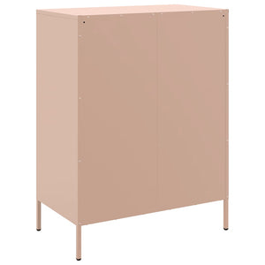 Ντουλάπι Ροζ 68x39x89 εκ. από Ατσάλι - Pakobazaar