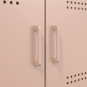 Έπιπλο Τηλεόρασης Ροζ 68x39x50,5 εκ. από Χάλυβα