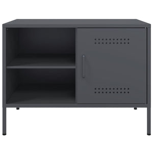 Έπιπλο Τηλεόρασης Ανθρακί 68x39x50,5 εκ. από Χάλυβα - Pakobazaar