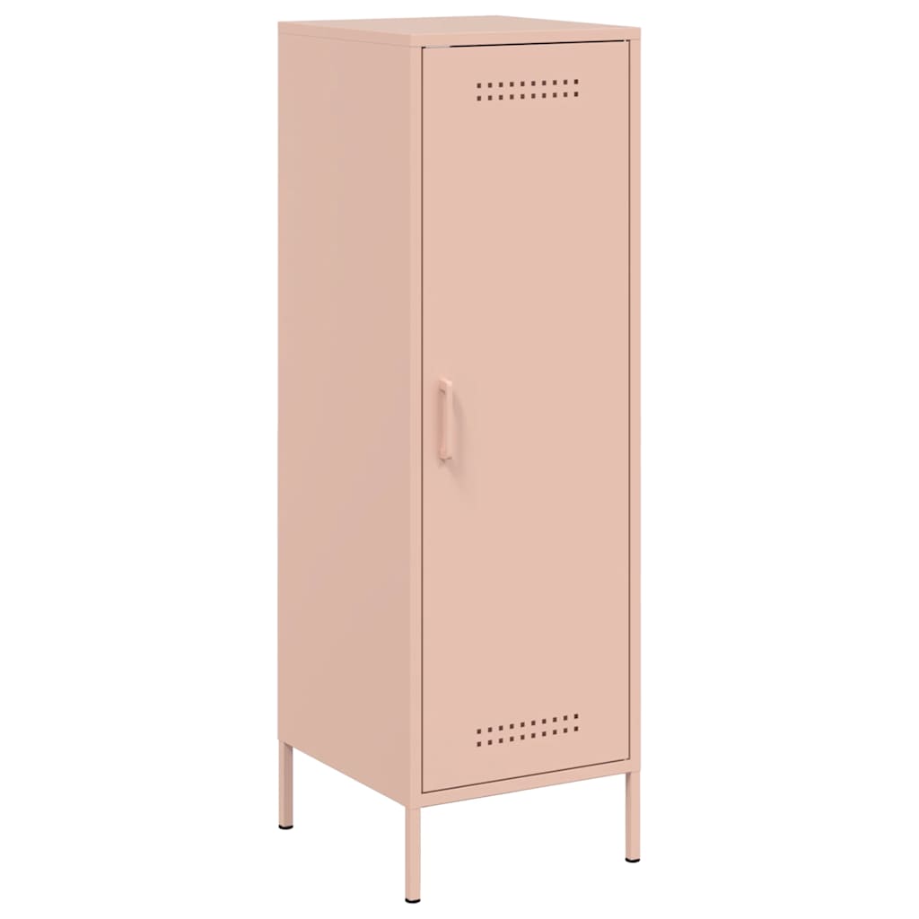 Ντουλάπι Ροζ 36x39x113 εκ. από Ατσάλι