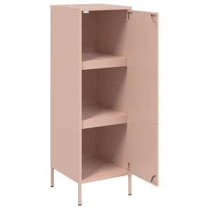 Ντουλάπι Ροζ 36x39x113 εκ. από Ατσάλι