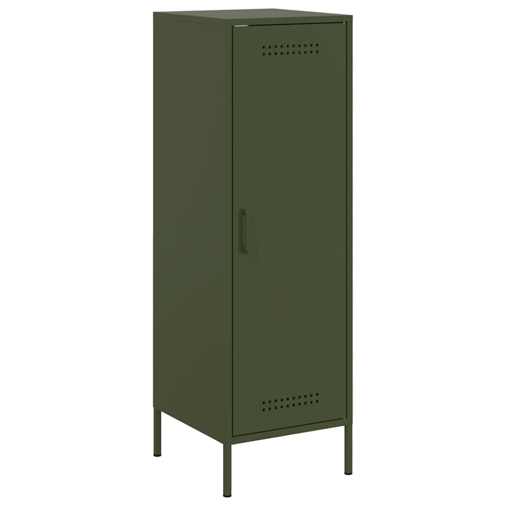 Ντουλάπι Πράσινο Λαδί 36x39x113 εκ. από Ατσάλι