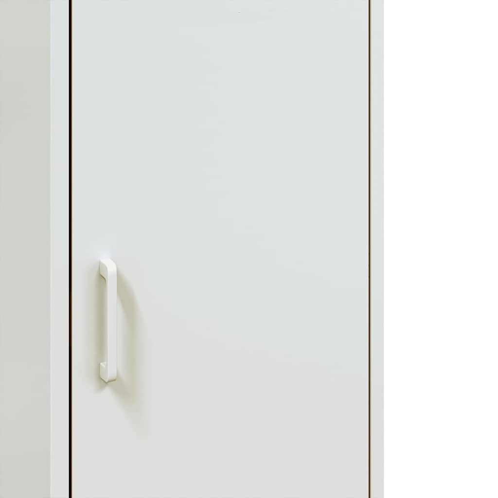 Ντουλάπι Λευκό 36x39x113 εκ. από Ατσάλι