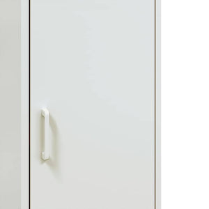Ντουλάπι Λευκό 36x39x113 εκ. από Ατσάλι
