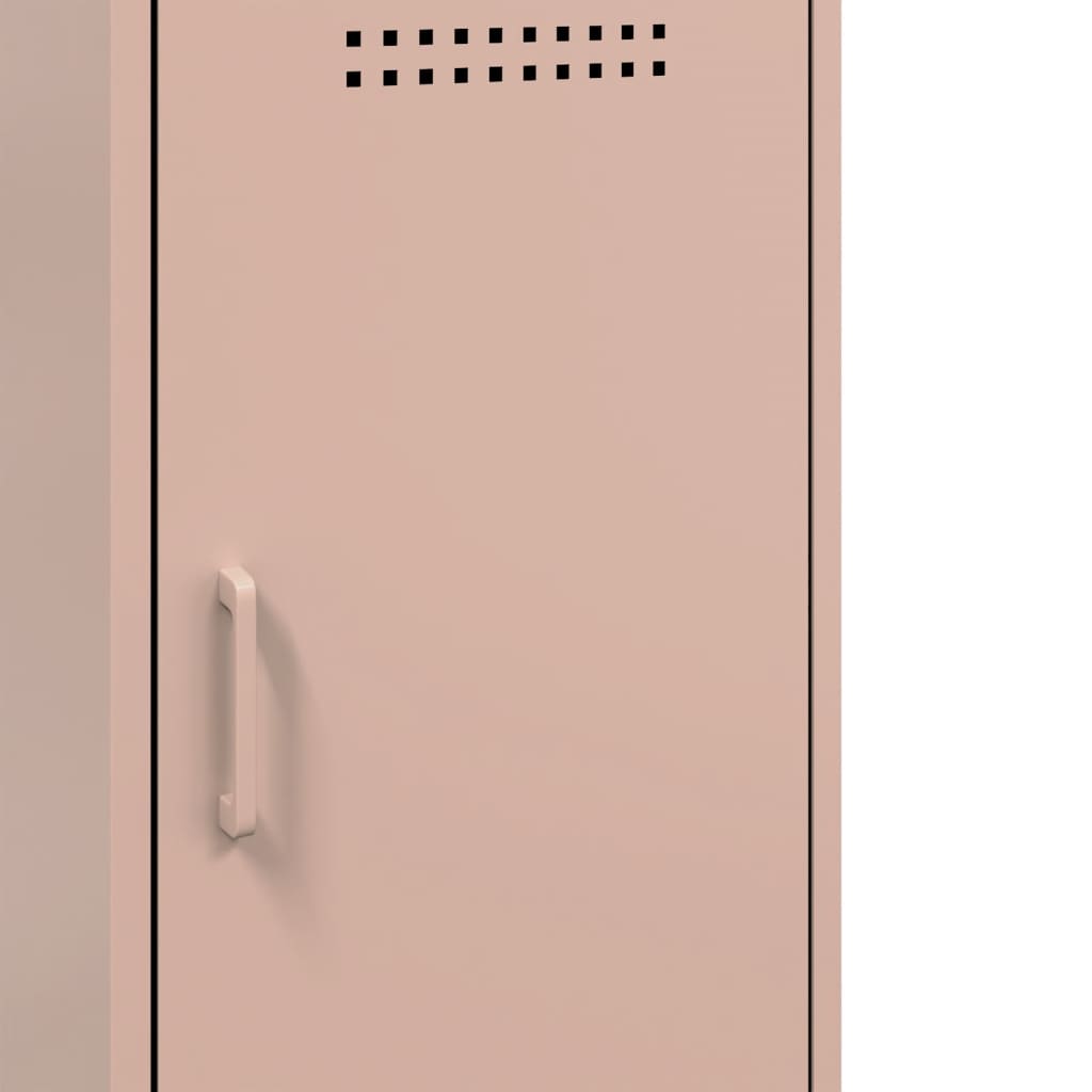 Ντουλάπι Ροζ 36 x 39 x 79 εκ. από Χάλυβα - Pakobazaar