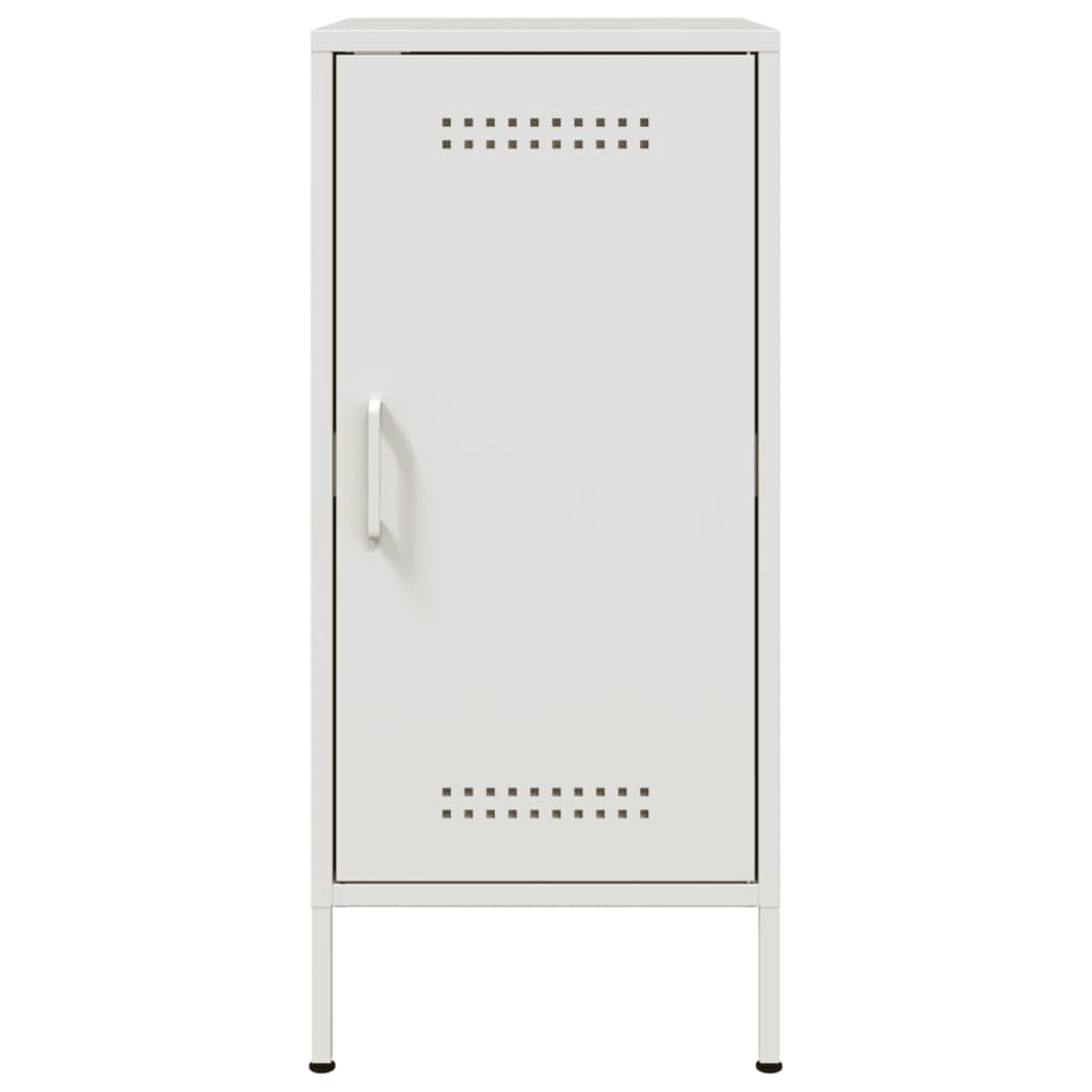 Ντουλάπια 2 Τεμ. Λευκά 36 x 39 x 79 εκ. από Χάλυβα